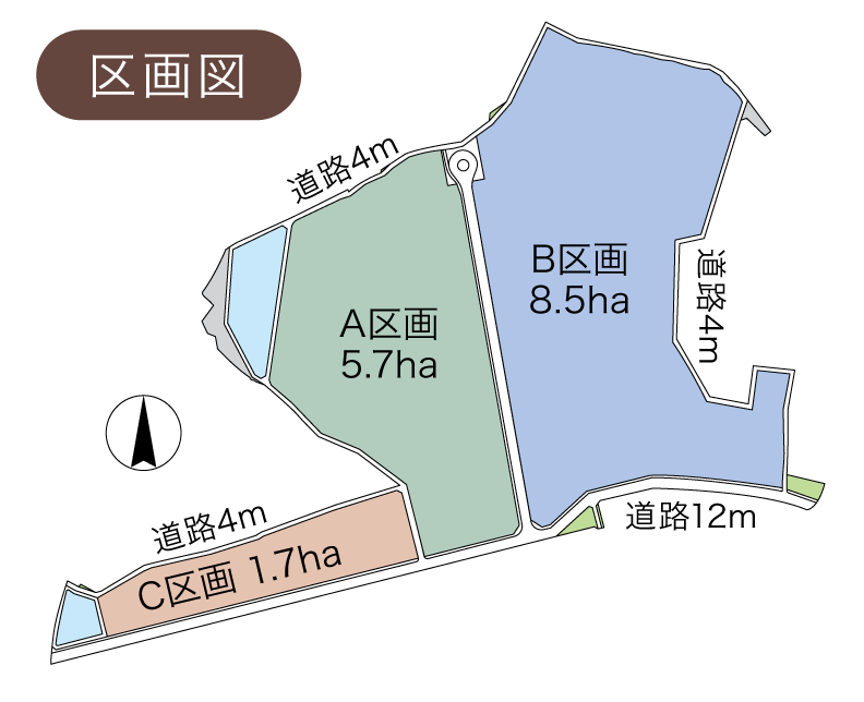 令和9年度 分譲開始予定区画図